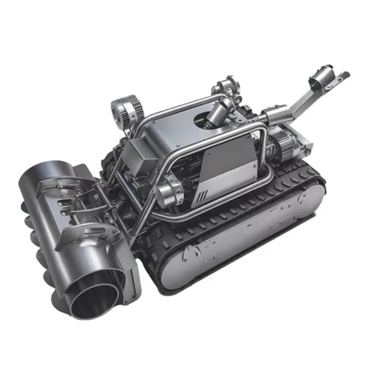 Robot biònic de dragatge de cucs de terra